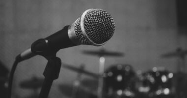Photo Microphone, stage